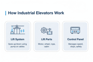 How industrial lift work
