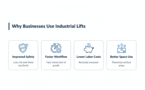 Why Businesses Use Industrial Lifts