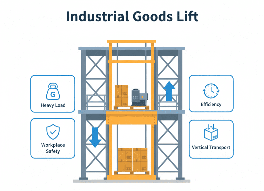 industrial goods lift
