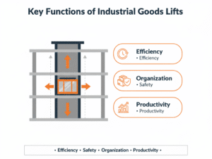 key functions of industrial goods lifts